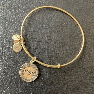 Gold Gamma Phi Beta Alex and Ani bracelet
